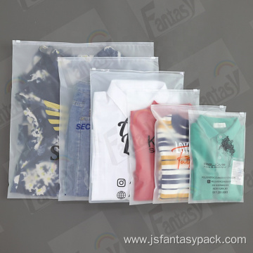 Waterproof Plastic Shipping Zip Bags For Clothing Packaging